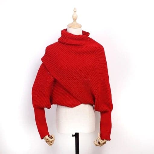 CozyWrap™ – A 2 az 1-ben sál, amely pulóverré alakul