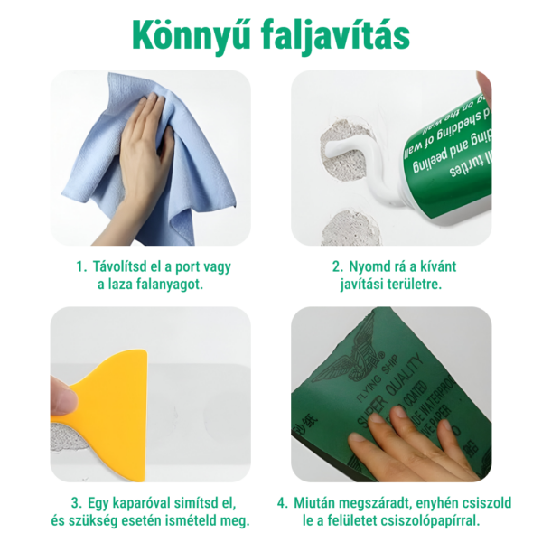 WALLMENDR® Faljavító Paszta (1+1 INGYEN) - Image 3