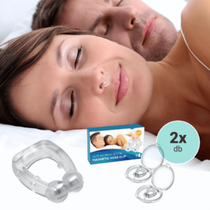 Szilikon mágneses horkolás elleni orrcsipesz