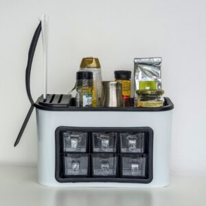 COOKINNY® Többfonkciós asztali fűszertartó és rendező állvány