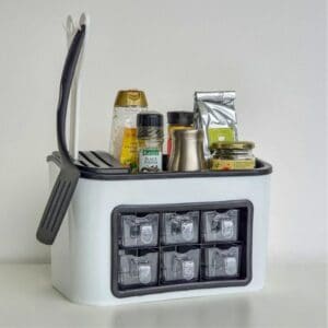 Alternative view of COOKINNY® Többfonkciós asztali fűszertartó és rendező állvány