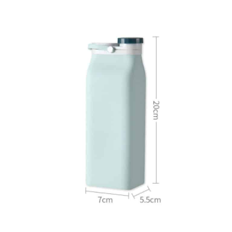 Összecsukható szilikon kulacs 600 ml - BAGADORA® - Image 2