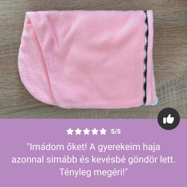 HAIRGLOW® – Gyorsan Száradó Haj Törölköző (1+1 INGYEN) - Image 7