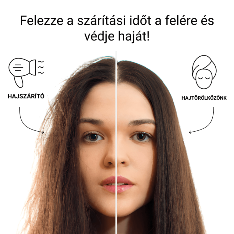 HAIRGLOW® gyorsan száradó hajszárító törölköző: 1+1 INGYEN - Image 2