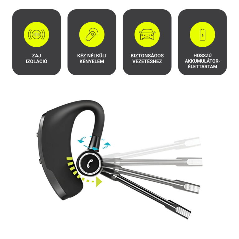 Bluetooth-os üzleti fülhallgató - Image 4