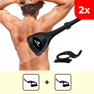 2x ULTRAZOR® Hát szőrtelenítő
