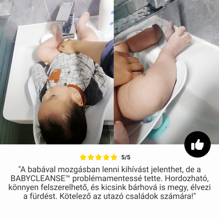 BabyCleanse™ gyermek fürdő támogatás - Image 5