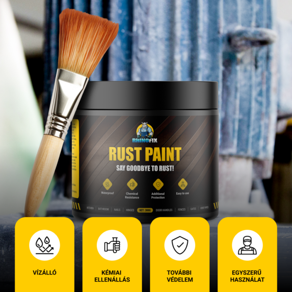 RUST PAINT™ ROZSDAÁTALAKÍTÓ SZER - 300-500 ML - Image 6
