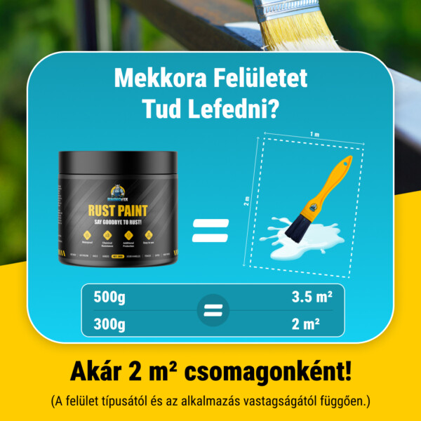 RUST PAINT™ ROZSDAÁTALAKÍTÓ SZER - 300-500 ML - Image 2