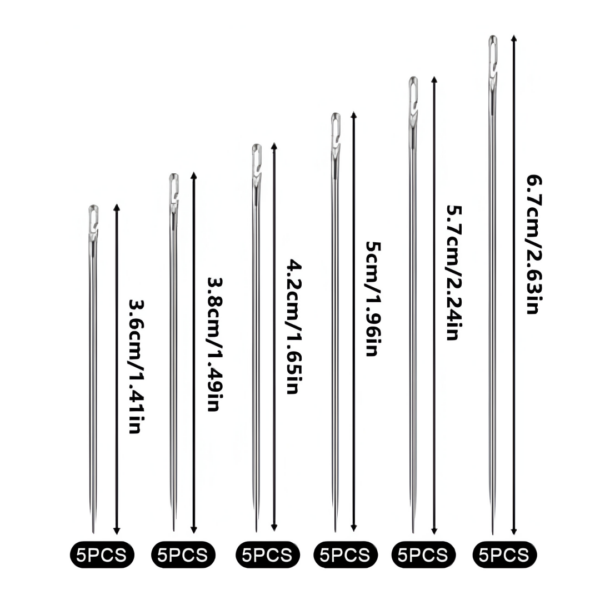 EASYSEW™ KÖTŐTŰK MELLÉKLYUKKAL - 30 DB. - Image 4