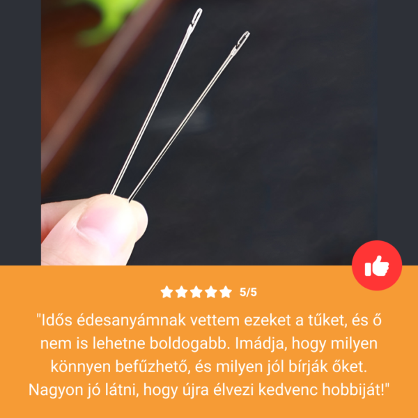 EASYSEW™ KÖTŐTŰK MELLÉKLYUKKAL - 30 DB. - Image 6