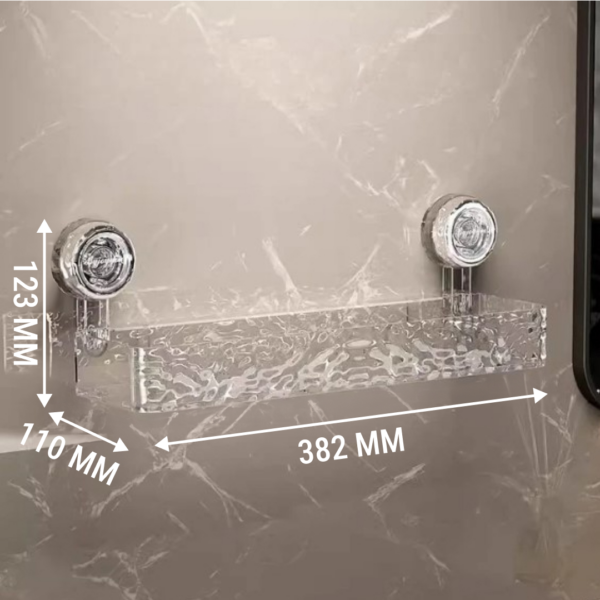 Lotion Rack™ egy fürdőszobai polc, amely fúrás nélkül rögzíthető - Image 5