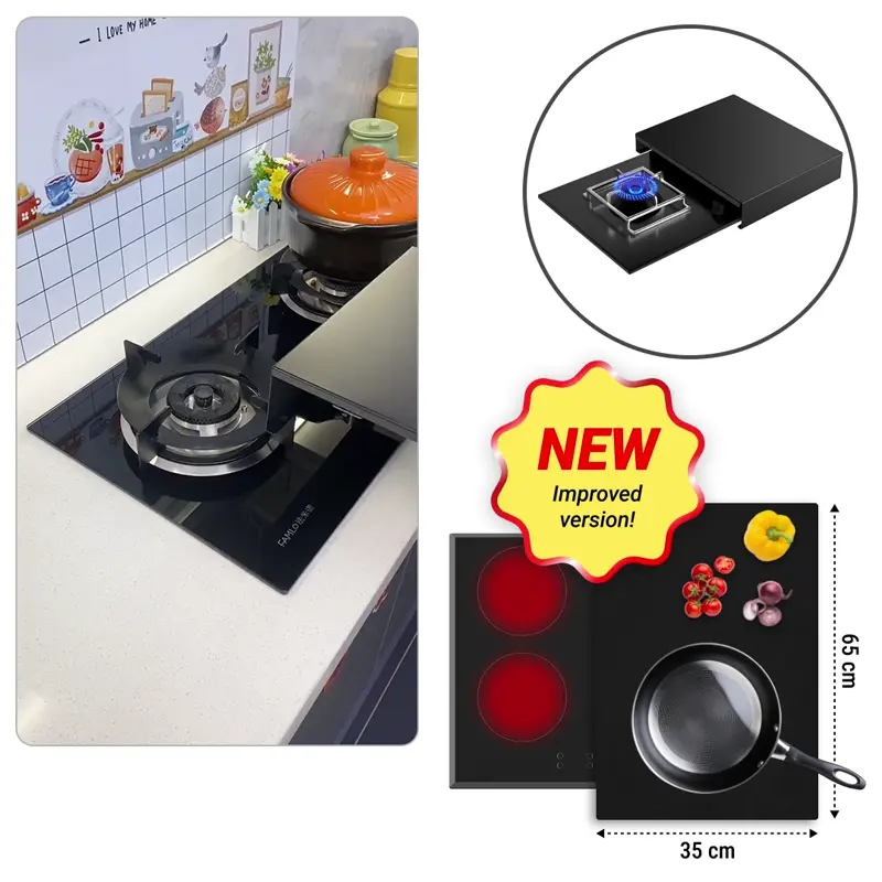 SHELFYSTOVE™ GÁZTŰZHELY FEDÉL (65 x 35 x 7 cm)