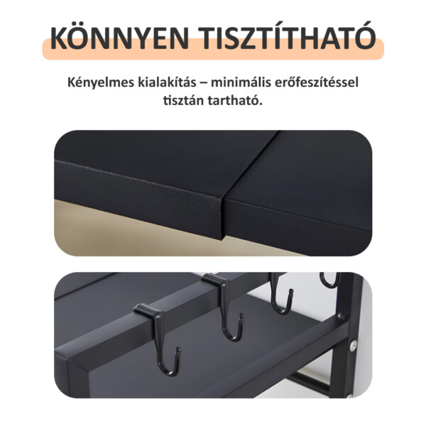 MicroRack™ Bővíthető Polc Mikrohullámú Sütőhöz - Image 3