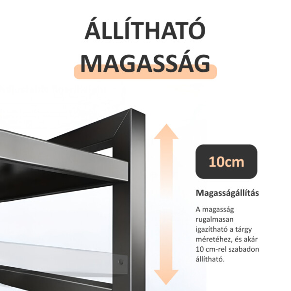 MicroRack™ Bővíthető Polc Mikrohullámú Sütőhöz - Image 5