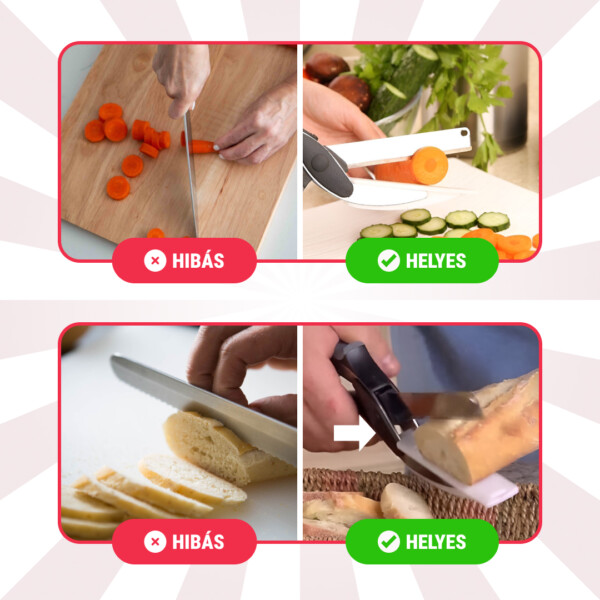 SnapSlice – Konyhai Olló Beépített Vágódeszkával - Image 6