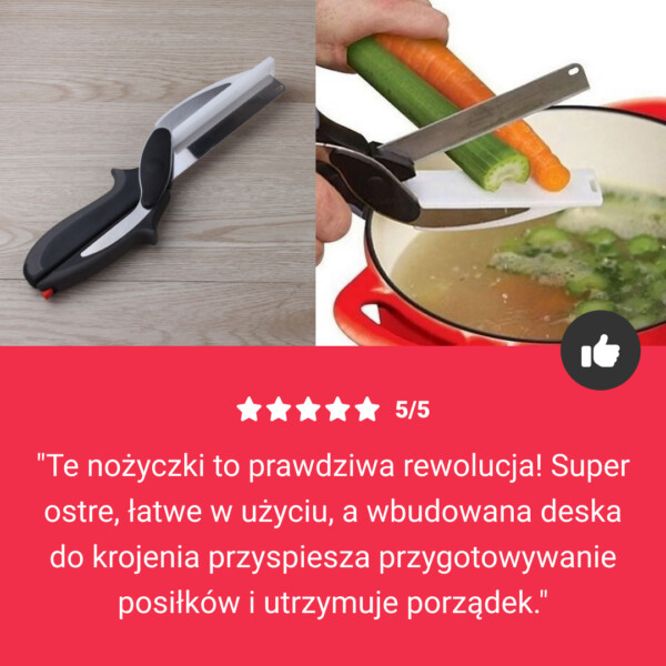 SnapSlice – Konyhai Olló Beépített Vágódeszkával - Image 7