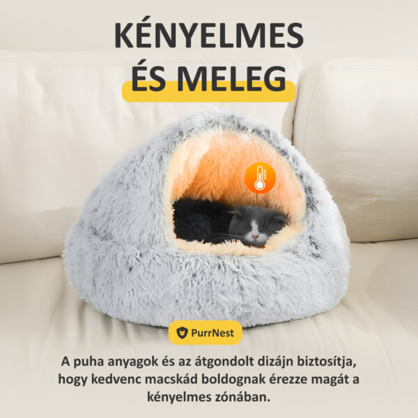 PurrNest – Antistressz Ágy Állatoknak - Image 2