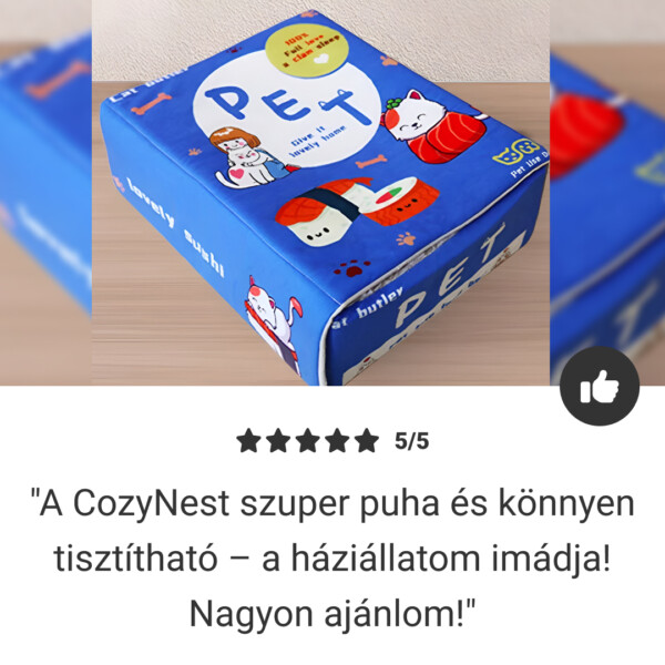 CozyNest – Prémium Ágy Háziállatoknak - Image 7