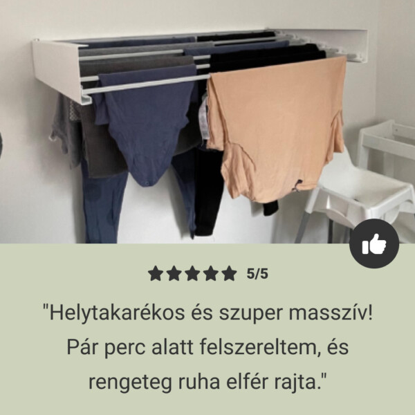 NINJARACK™ ÖSSZECSUKHATÓ FALI RUHASZÁRÍTÓ - Image 7