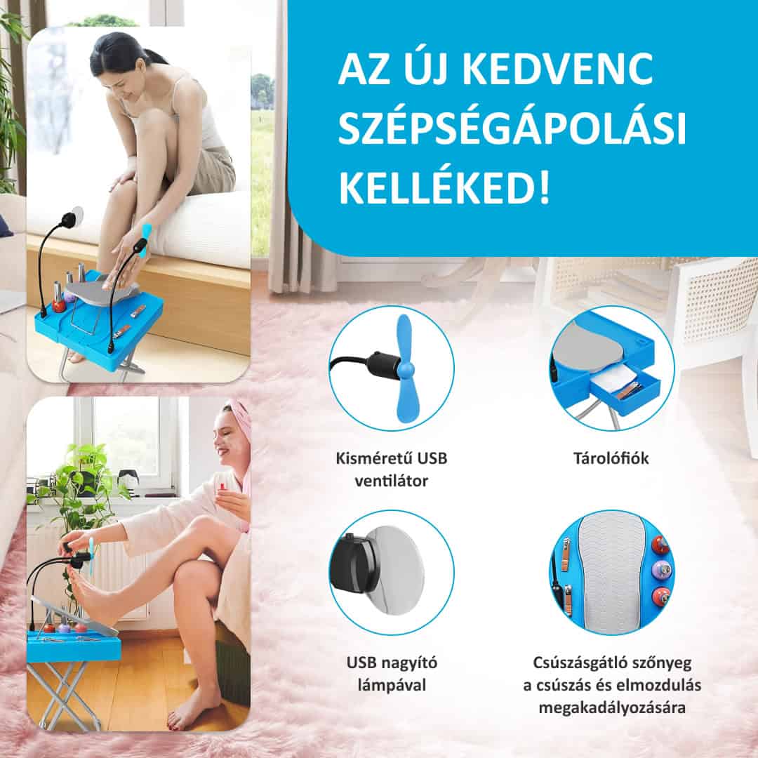 NailEase ™ - Hordozható Körömápoló Állomás - Image 2