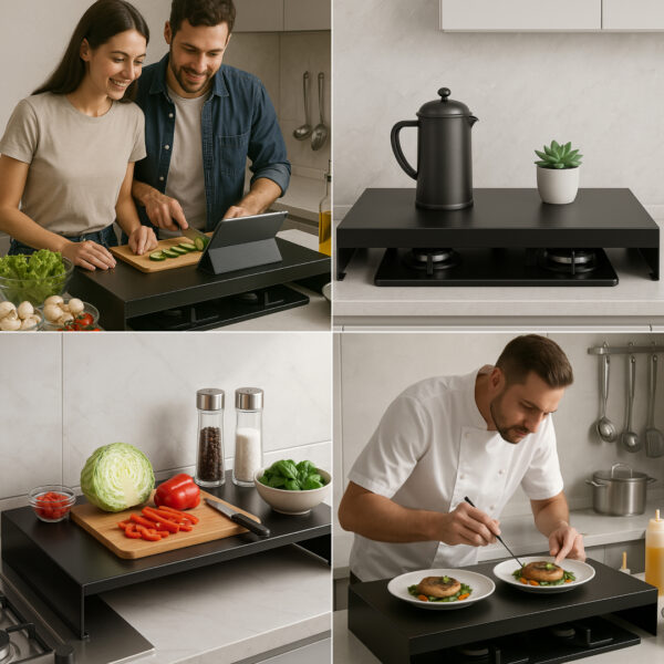 SHELFYSTOVE™ GÁZTŰZHELY FEDÉL (65 x 35 x 7 cm) - Image 6