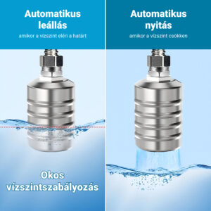 Alternative view of AQUALEVEL™ – Automatikus vízszintszabályozó szelep