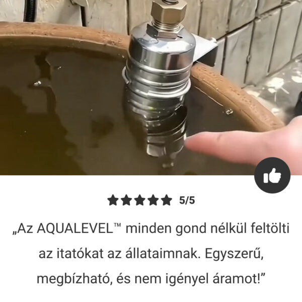 AQUALEVEL™ – Automatikus vízszintszabályozó szelep - Image 5