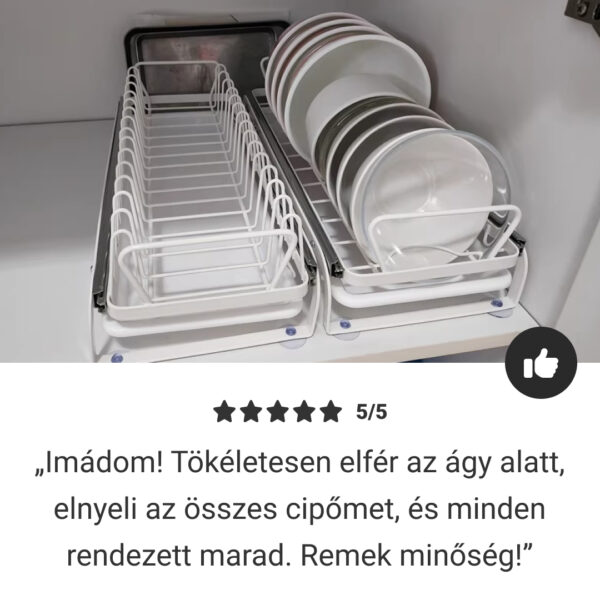 SlideDry™ – Kihúzható Csúsztatható Edényszárító - Image 7