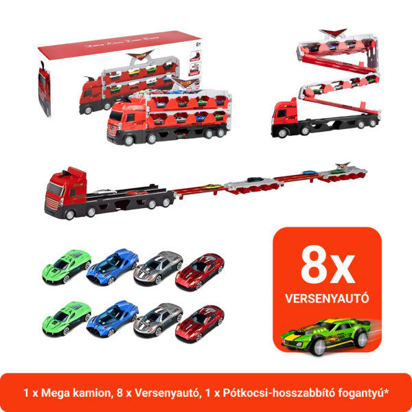 RACERTRUCK™ KITERJESZTHETŐ AUTÓ MEGA KAMION - Image 6