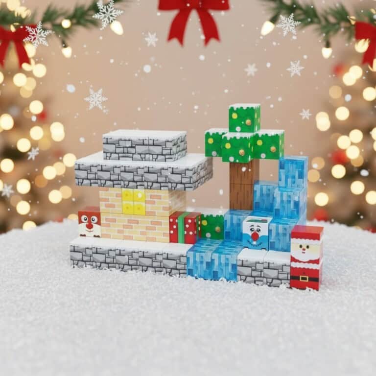 BuildEase™ - Mágneses Építőelemek