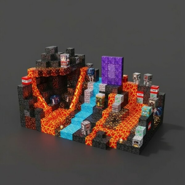 BuildEase™ Jó és Rossz – Mágneses Építőkockák