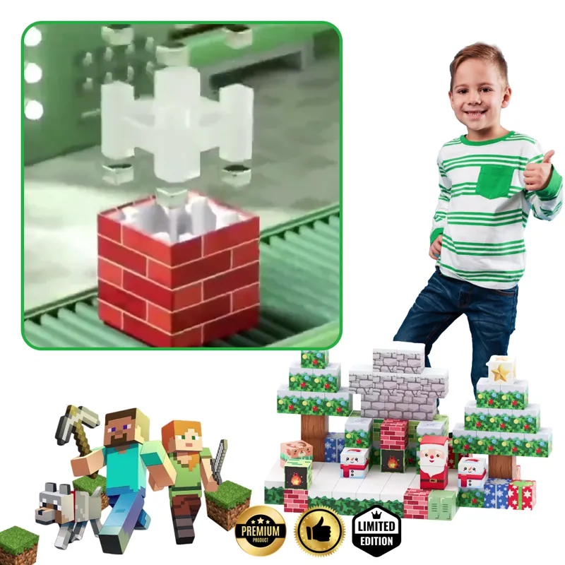 BuildEase™ - Mágneses Építőelemek