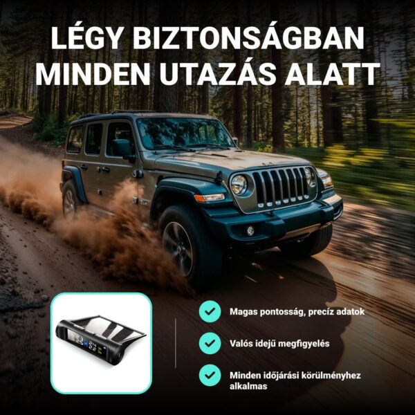 Riboton™ - Napelemes Gumiabroncsnyomás-ellenőrző Rendszer - Image 2