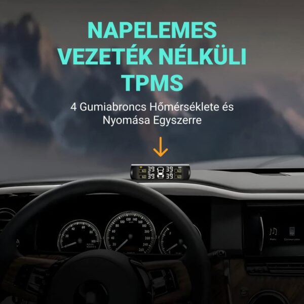 Riboton™ - Napelemes Gumiabroncsnyomás-ellenőrző Rendszer - Image 3