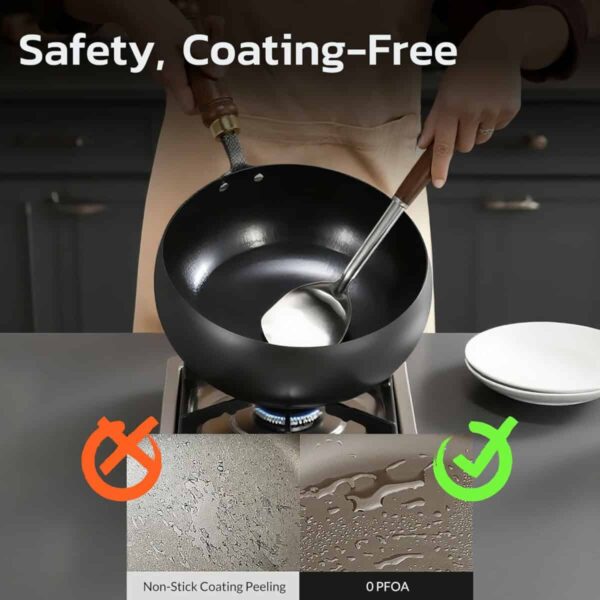 Ferona™ - Bevonat nélküli japán serpenyő - Image 2