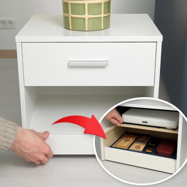 NovaCasa™ – Okos Éjjeliszekrény Rejtett Rekesszel - Image 5