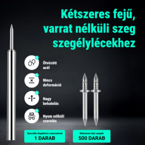 Alternative view of Naox™ - 500 darabos szegélyléc dupla szög készlet szerszámokkal